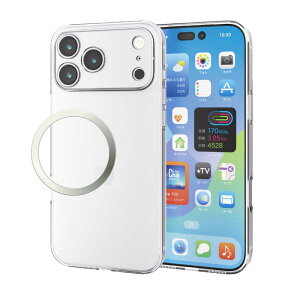 GR@ELECOM@iPhone 17 Pro MaxP[X \tgP[X Ɍ ^Ot NA@PMA25DUCTKCR