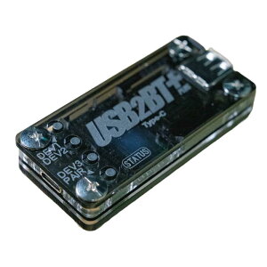 �r�b�g�g���[�h�����@HID�f�o�C�XBluetooth�ϊ��A�_�v�^ USB2BT PLUS�mUSB-C���f���n �u���b�N�@ADU2B02P-C