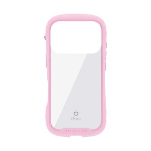 HAMEE�@iPhone17 Pro iFace Reflection�����K���X�N���A�P�[�X �T�N���s���N�@IP17PIFACERFTSPK