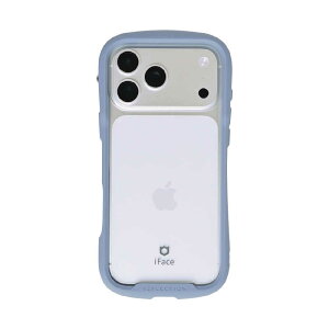 HAMEE�@iPhone17 Pro MaxiFace Reflection�����K���X�N���A�P�[�X �y�[���u���[�@IP17PMIFACERFTPBL