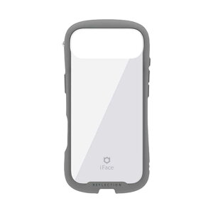 HAMEE�@iPhone Air iFace Reflection�����K���X�N���A�P�[�X �O���[�@IP17AIFACERFTGY