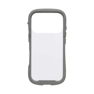 HAMEE�@iPhone17 Pro iFace Reflection Frost �����K���X�N���A�P�[�X �O���[�@IP17PIFACERFTFGY