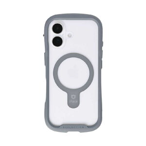 HAMEE�@iPhone17 iFace Reflection MagSynq �����K���X�N���A�P�[�X �O���[�@IP17IFACERFTMGGY