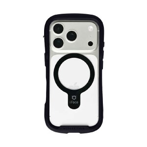 HAMEE�@iPhone17 Pro iFace Reflection MagSynq �����K���X�N���A�P�[�X �u���b�N�@IP17PIFACERFTMGBK