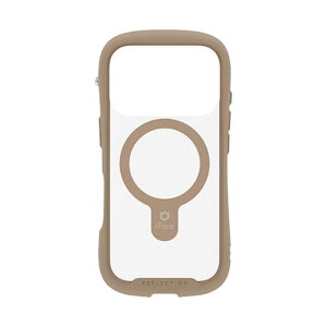 HAMEE�@iPhone17 Pro iFace Reflection MagSynq �����K���X�N���A�P�[�X �x�[�W���@IP17PIFACERFTMGBE