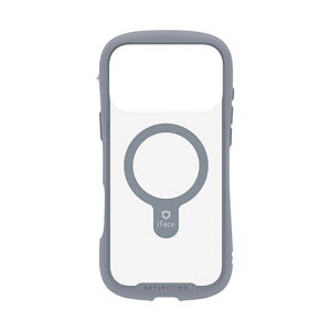 HAMEE�@iPhone17 Pro MaxiFace Reflection MagSynq �����K���X�N���A�P�[�X �O���[�@IP17PMIFACERFTMGGY