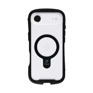 HAMEE�@iPhone Air iFace Reflection MagSynq �����K���X�N���A�P�[�X �u���b�N�@IP17AIFACERFTMGBK