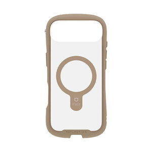 HAMEE�@iPhone Air iFace Reflection MagSynq �����K���X�N���A�P�[�X �x�[�W���@IP17AIFACERFTMGBE