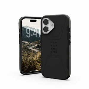 UAG�@iPhone 17�p MagSafe�Ή� CIVILIAN(�u���b�N)�@UAG-IPH25MB-CMS-BK