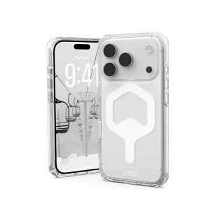 UAG�@iPhone 17 Pro�p MagSafe�Ή� PLYO / CAP(�A�C�X/�z���C�g)�@UAG-IPH25MA-YMC-I/W