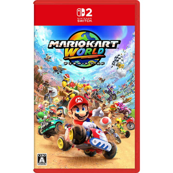任天堂　Nintendo　Switch2ゲームソフト マリオカート ワールド　BEE-P-AAAAA