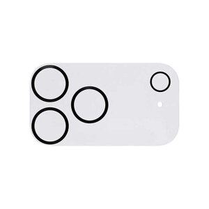 HAMEE�@iPhone17 Pro MaxiFace �����K���X �J���������Y�v���e�N�^�[ ���^���u���b�N�@IP17PMIFACELENSMBK