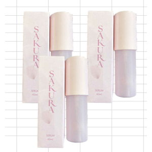 �q���\�t�B�[�@SAKURA SERUM(3�{�Z�b�g)