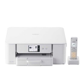 ブラザー　brother　プリンター ブラザー A4インクジェット複合機 FAX 電話 子機1台 コピー プリント スキャン Wi-Fi 簡単設定 PRIVIO(プリビオ) ［子機1台 / 普通紙］ ホワイト　MFC-J742DN