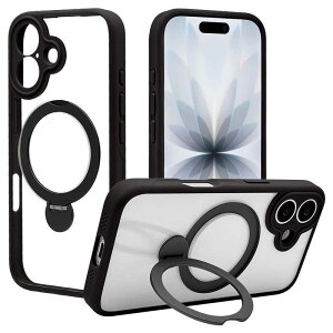 ���X�^�o�i�i�@iPhone 17�P�[�X ZEROSAFE �� ��]�X�^���h ���͏[�d�Ή� �u���b�N�@8894IP5AZSBK