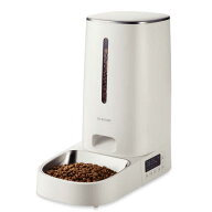 エレコム　ELECOM　自動給餌器 ドライフード専用 ステンレス製ボウル 1個 ホワイト　PET-AF03WH
