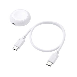 GR@ELECOM@[dP[u AppleKFؕi Apple Watch[d USB-C 0.3m (AppleWatch Ultra2/SE 2/Series 10/9/8/7Ή) zCg@MPAAWCDFCQWH