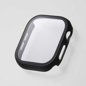 �G���R���@ELECOM�@�A�b�v���E�H�b�` �J�o�[ �m46mm�n �t���J�o�[ �P�[�X �Z���~�b�N�R�[�g �S�����K���X �u���b�N�@AW-24AFCGOCBK