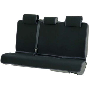 BONFORM 4025-28BGR シートカバー 防水デオ 軽/普通車用 リア用 防水・撥水 消臭・抗菌 丸洗いOK ウエットスーツ素材 (ベルト対応) カラー:グレー 402528BGR