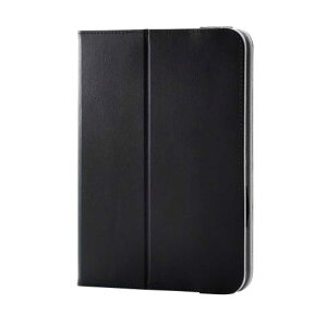 エレコム ELECOM iPad mini ケース 8.3インチ ( A17 Pro ) / 第6世代 ベルト付きフラップ カバー Apple Pencil収納 2アングル スタンド 軽量 耐衝撃 TB-A25SPLF2BK