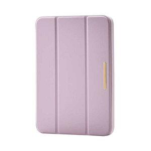 エレコム ELECOM iPad mini ケース 8.3インチ ( A17 Pro ) / 第6世代 マグネット式フラップ カバー Apple Pencil収納 2アングル スタンド オートスリープ機能 背面クリア TB-A25SWVJM3PU