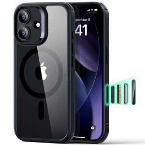 ESR@iPhone 17 (6.3C`)MagSafeΉA~^[O[hn[hP[X NAubN@1A86100301