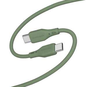 OWLTECH@PDΉ VL[^b`ł܂ɂ USB Type-C to USB Type-C \tgVRP[u I[uO[ [1m /USB Power DeliveryΉ]@OWL-CBSCC10-OG
