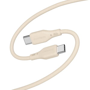 OWLTECH@PDΉ VL[^b`ł܂ɂ USB Type-C to USB Type-C \tgVRP[u Thx[W [1m /USB Power DeliveryΉ]@OWL-CBSCC10-SB