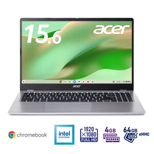 ACER GCT[@m[gp\R Chromebook 315 [ 15.6^ / Chrome OS / N150 / 4GB / eMMC64GB ]@CB315-6H-A14P