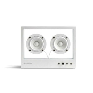 TRANSPARENTSPEAKER@Small Transparent Speaker Wi-Fi Version WiiM Mini Wi-FiXs[J[ mBluetoothΉ / Wi-FiΉn zCg@TPS02