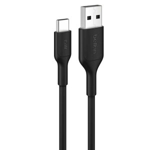 BELKIN�@USB-A to USB-C �P�[�u�� 15W 1M �u���b�N�@CAB021fq1MBK