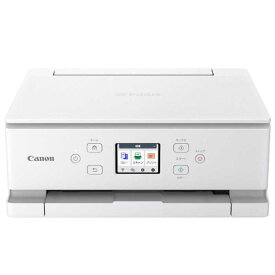 キヤノン　CANON　A4カラーインクジェットプリンター複合機 PIXUS(ピクサス) ［カード/名刺〜A4］ ホワイト　PIXUSTS7630WH
