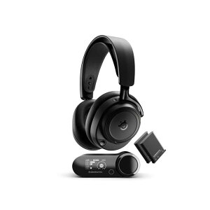 STEELSERIES�@�Q�[�~���O�w�b�h�Z�b�g Arctis Nova Elite �m���� / �w�b�h�o���h�^�C�v�n Obsidian�@61661