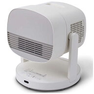 SIROCA　HOT&COOLサーキュレーター ポカクール 1200W ヒーター 首振り機能 ホワイト　SH-CD251