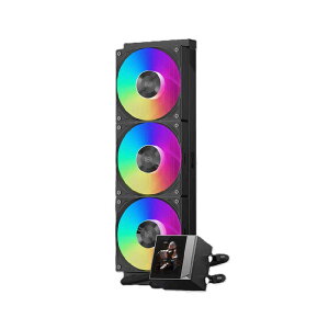 PCCOOLER@CPUN[[ 120mmt@x3 mLGA115X/1200/1700/1851EAM4/AM5n@DC360-ARGB-BK