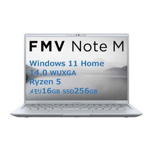 �x�m�ʁ@FUJITSU�@�m�[�g�p�\�R�� FMV Note M [ 14�^ / Win11 Home / Ryzen 5 / ������16GB / SSD256GB / Microsoft 365 ] �t�@�C���V���o�[�@FMVM55K3SA