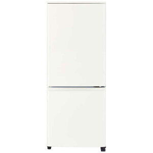 �O�H�@MITSUBISHI�@�①�� 2�h�A 146L �E�J�� P�V���[�Y ��l��炵 ��48cm �}�b�g�z���C�g�@MR-P15M-W�i�W���ݒu�����j