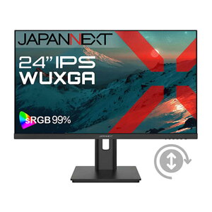 JAPANNEXT@24C` IPSpl WUXGA(1920x1200)𑜓x tj^[ s{bgΉ (2Nۏ) m24^ / WUXGA(1920×1200) / Ch / 100Hzn@JN-IPS24WX-HSP
