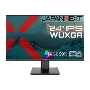 JAPANNEXT@24C` IPSpl WUXGA(1920x1200)𑜓x tj^[ (2Nۏ) m24^ / WUXGA(1920×1200) / Ch / 100Hzn@JN-IPS24WX-C6