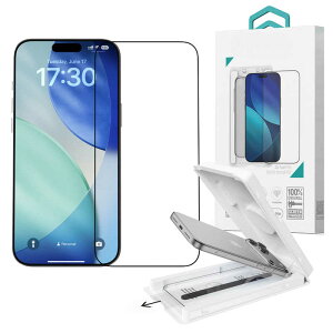 BELEX�@iPhone17 �K���X�t�B���� Van Series Crystal Diamond Hardness Tempered Glass(With Assist Tool)�@BLDVGL07-17-DT