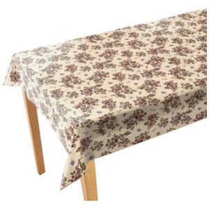 明和グラビア テーブルクロス 120×150cm ハートフル 樹脂製 ジェノバ メイワGテーブルクロスハートフルシ