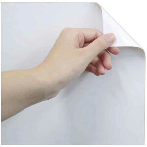 明和グラビア 壁紙 はがせる シール 白 無地 45×250cm ウォールシート リメイクシート メイワリノベウォールシートシロムシ