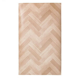 明和グラビア テーブルデコレーション 貼ってはがせる 90cm×150cm テーブルクロス 木目調 タイル柄 撥水加工 ビニール ヘリンボンウッド メイワVTD-ヘリンボンウッドラ