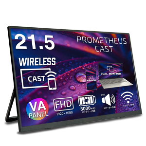 UNIQ@PROMETHEUS CAST oCj^[ m21.5^ / tHD(1920×1080) / Ch / 100Hzn@UQ-PM215CST-Q