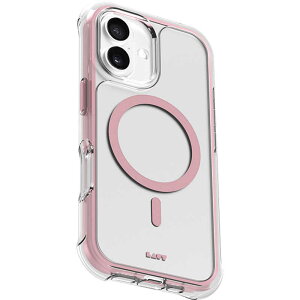 LAUT�@iPhone 17�P�[�X AERO PROTECT L-IP25A-AP-P ���[�X�s���N�@L_IP25A_AP_P