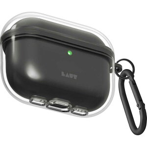LAUT�@AIRPODS PRO 3 AERO PROTECT BLACK �u���b�N�@L_APP3_AP_BK
