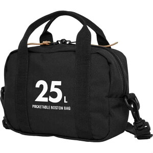 OUTDOOR�@�{�X�g���o�b�O 25L �܂肽���� �V�����_�[�o�b�O�t�� �g���x�� ���s �L�����[�I���x���g�t�� �u���b�N�@OD-13125-BK