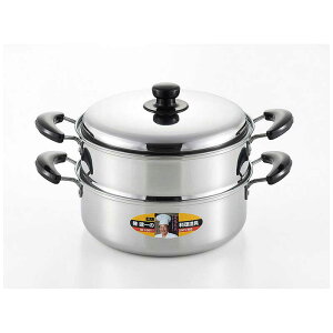 タマハシ 「陳 建一」IH200V対応二段蒸し器26cm CK073