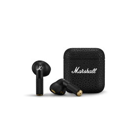MARSHALL　フルワイヤレスイヤホン Minor IV Black [ ワイヤレス ( 左右分離 ) / Bluetooth 対応 ] ブラック　MINOR4BLACK