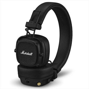 MARSHALL�@�u���[�g�D�[�X�w�b�h�z���mBluetooth�Ή��n �u���b�N�@Major V Black
